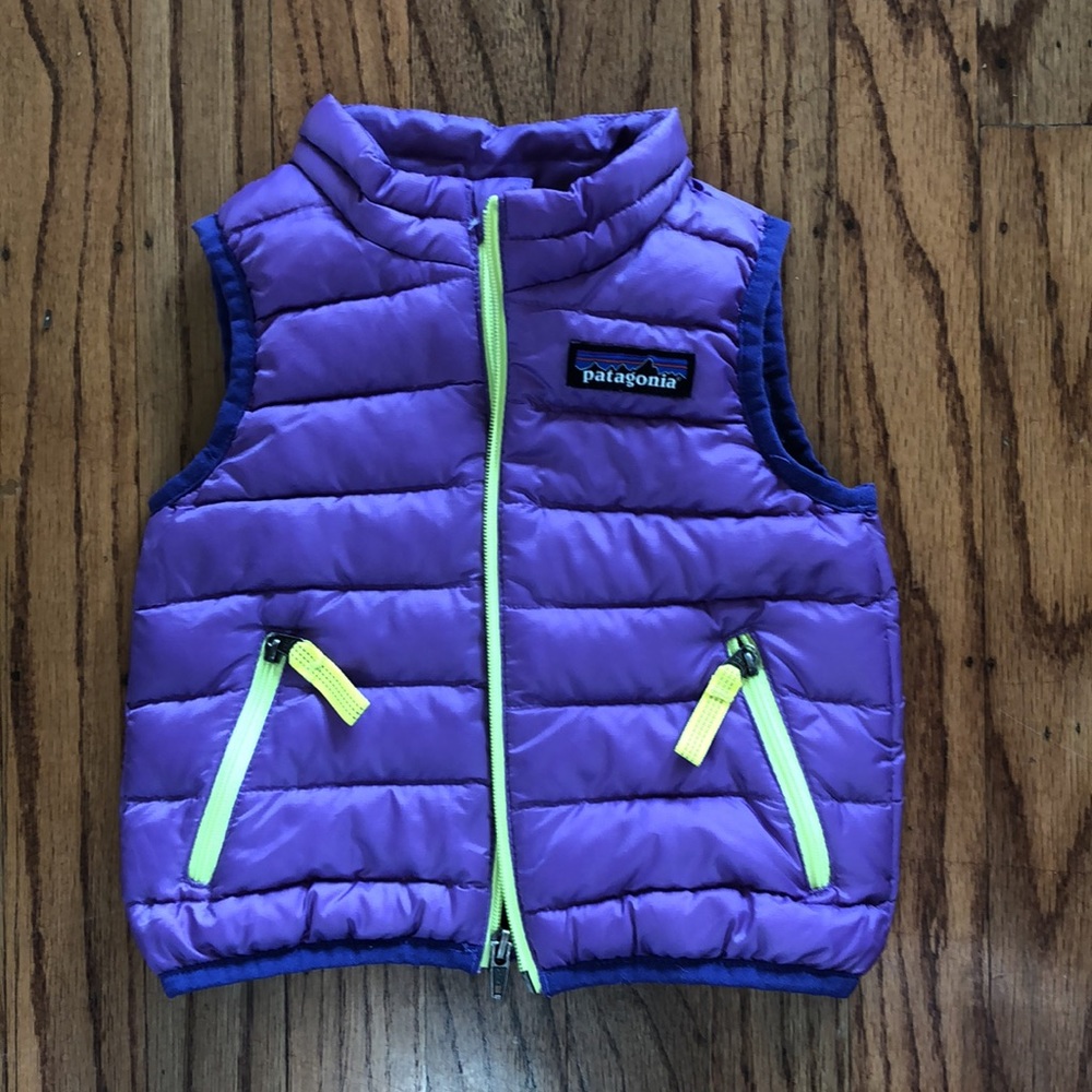 Patagonia Infant puffy vest, size 3-6 months